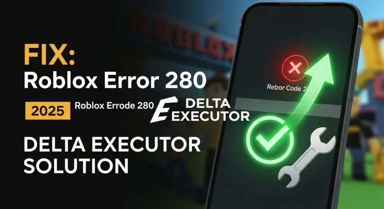 Fix Delta Executor Roblox Error Code 280