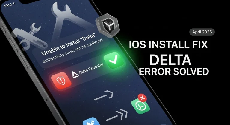 Fix Unable to install Delta Error on IOS